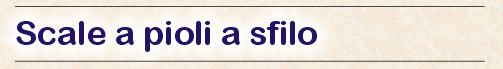 Scale a sfilo
